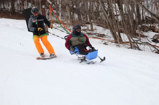 Adaptive skiing at Jiminy Peak